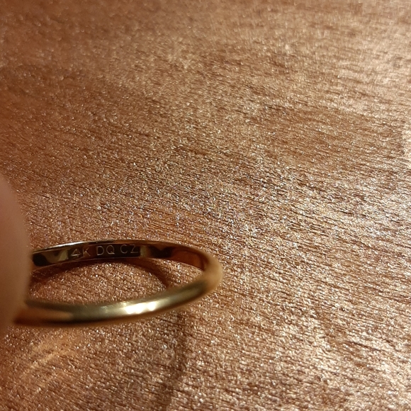 Solitaire 14k ring - Picture 3 of 6